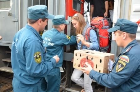В Екатеринбург прибыли 58 украинских беженцев