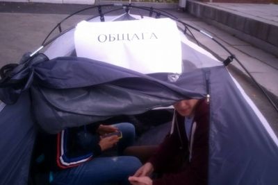 Студенты УрФУ поселятся в палатках перед университетом