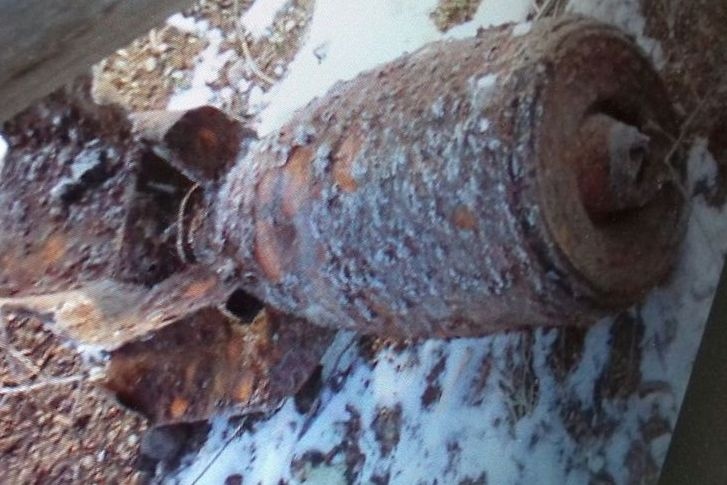 На Среднем Урале строители выкопали авиационную бомбу