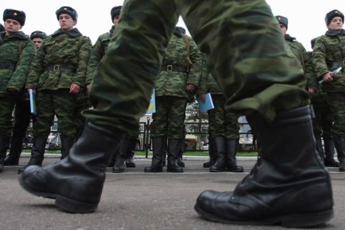 Екатеринбургских солдат в Ростове учат 