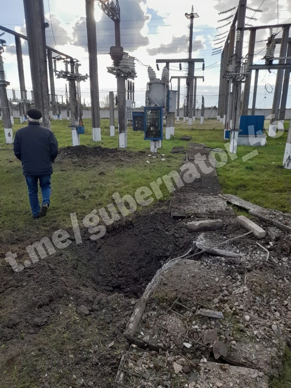 Подстанция в Курской области серьезно повреждена при обстреле ВСУ