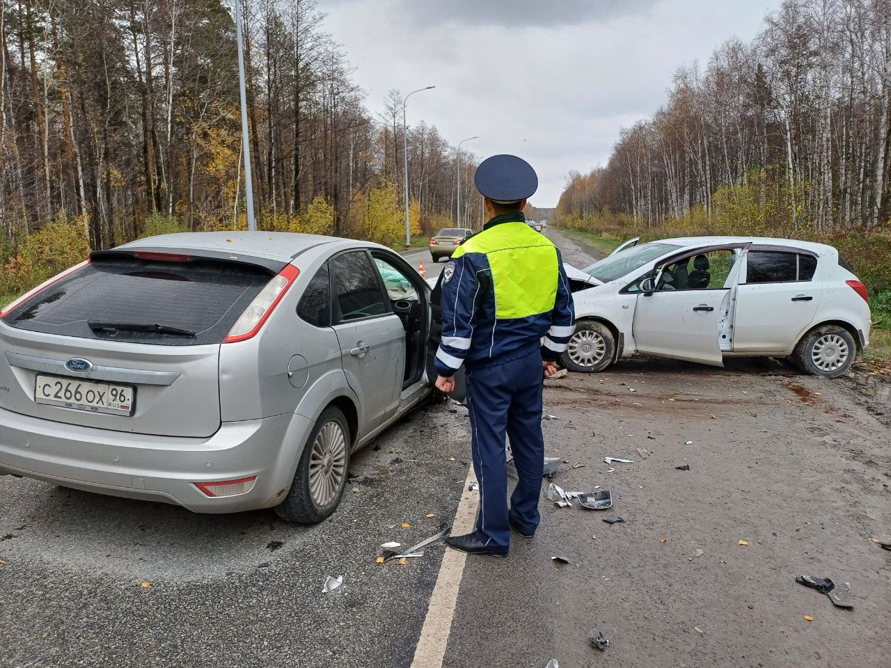 В Екатеринбурге опытный водитель погиб в лобовом ДТП