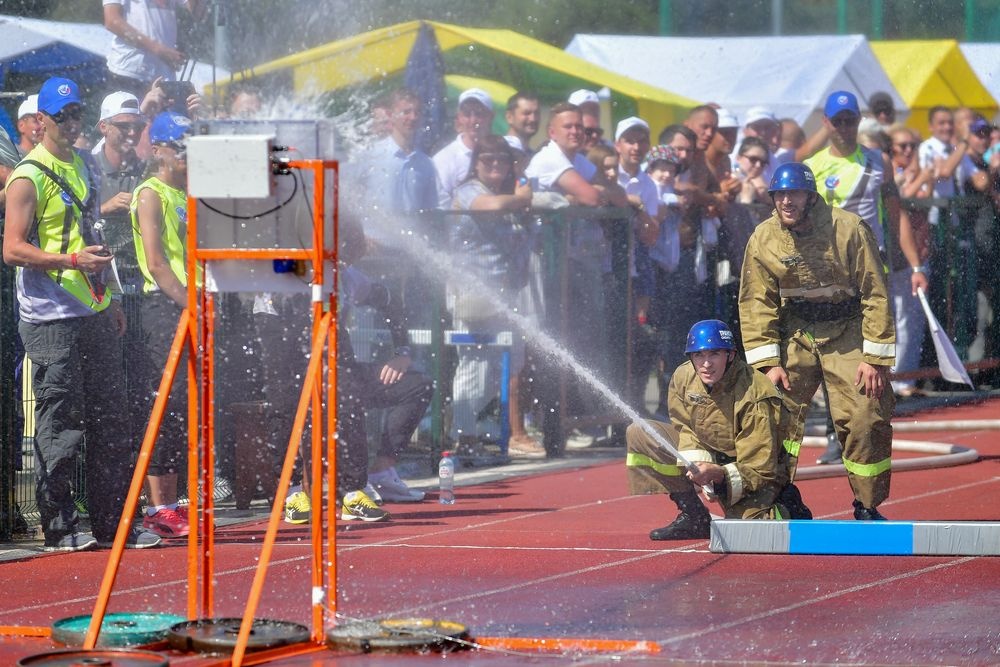 Один из лучших расчетов добровольной пожарной дружины работает в АО 