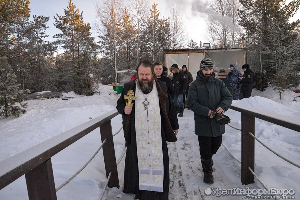В Екатеринбурге проходят крещенские купания – власти ожидают несколько тысяч участников