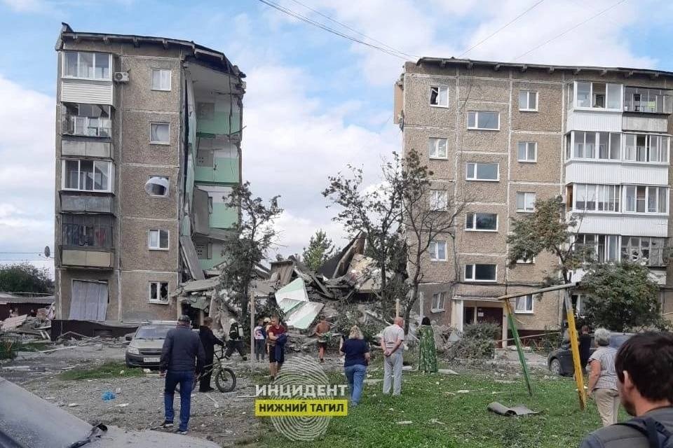 В МЧС назвали причину обрушения дома в Нижнем Тагиле