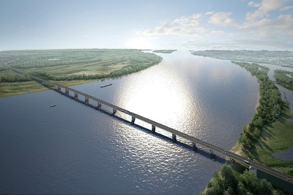 Югорчанам показали, как будет выглядеть новый мост через Обь